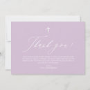 Search for lilac christening invitations Modern