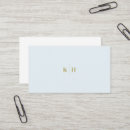 Search for artistic initial business cards Consultant