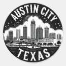 Search for texas skyline stickers Austin