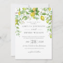 Search for fruit wedding invitations Lemon