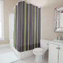 Search for purple and green shower curtains Lines