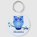 Search for owl key rings Blue