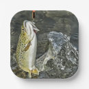 Search for trout paper plates Angler