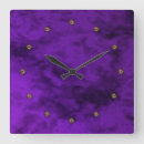 Search for velvet clocks Purple