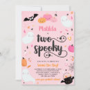Search for two spooky birthday invitations Girl