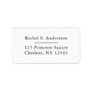 Search for new home mailing return address labels Simple