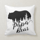 Search for black bear cushions Black and white