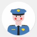 Search for cute policeman stickers Cartoon