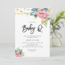 Search for flower garden baby shower invitations Rustic