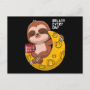 Search for cartoon sloth postcards Funny