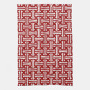 Search for dark red tea towels Red and white