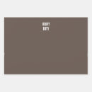 Search for dark brown wrapping paper Construction