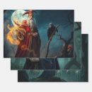 Search for wizard wrapping paper Fantasy
