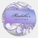 Search for nails salon stickers Purple
