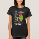 Search for cherry headed conure tshirts House