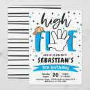 Search for hi five birthday invitations High five party