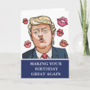 Search for funny donald trump birthday cards Political