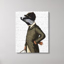 Search for badger canvas prints Steampunk