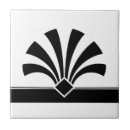 Search for black and white flowers tiles Modern