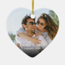 Search for cute couple christmas tree decorations Engagement keepsake