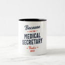 Search for secretary job mugs Occupation