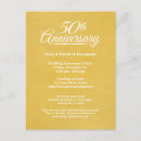 Search for golden anniversary wedding postcards Elegant