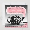 Search for adult tea party invitations Pink