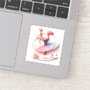 Search for ballerina silhouette stickers Cute