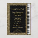 Search for piano recital invitations Keyboard