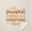Search for pumpkin spice blankets Harvest
