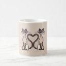 Search for siamese cat mugs Heart