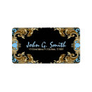Search for art deco damask return address labels Vintage