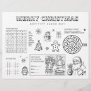 Search for kids placemats Activity