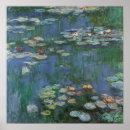 Search for monet water lilies posters Blue