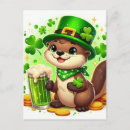 Search for green beer postcards St patricks day