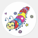 Search for caterpillar stickers Colourful