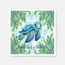 Search for sea turtle napkins Boy
