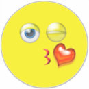 Search for blue emoticon stickers Happy