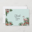 Search for tropical decor cards Flamingo