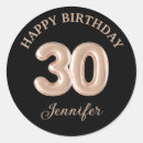 Search for happy 30th birthday stickers Modern