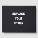 Search for blank guest books Printable editable modern logo