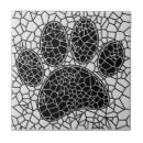 Search for black and white mosaic tiles Decorative