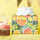 Search for lemons wrapping paper Orange