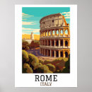 Search for rome posters Famous iconic landmark