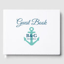 Search for anchor wedding guest books Elegant