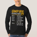 Search for funny umpire tshirts Lover