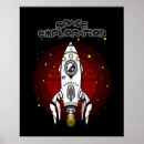 Search for retro futurism posters Space