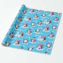 Search for penguin christmas wrapping paper Festive