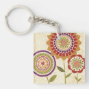 Search for fall flower key rings Flowers