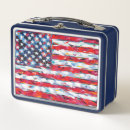 Search for american lunch boxes Red white and blue